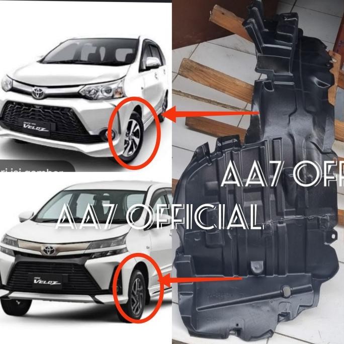 Liner fender spakbor roda depan veloz 2016 2017 2018 2019 2020 2021