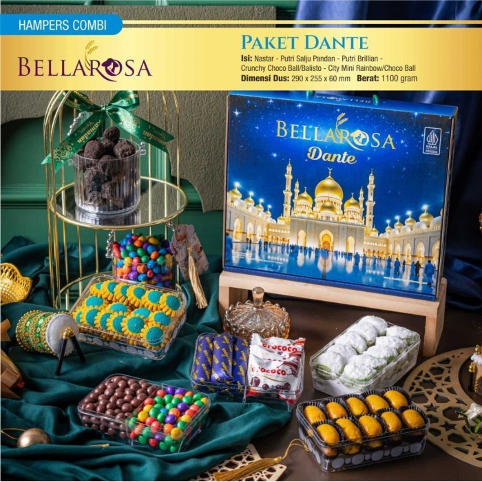 

New! parsel kue kering dante lebaran bella bellarosa bela rosa belarosa Idul Fitri