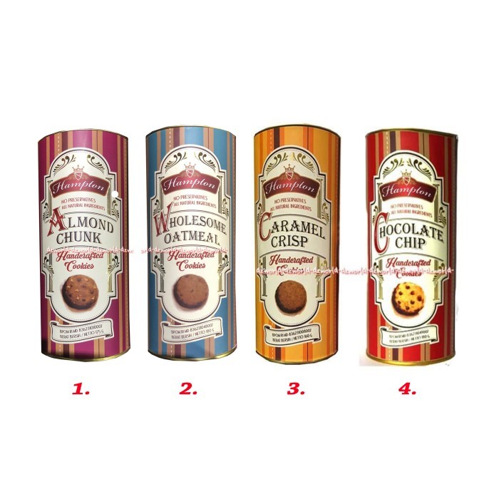 

New! Hampton Caramel Crisp Handcrafted Cookies Kue Lebaran 160gr - 1 Idul Fitri