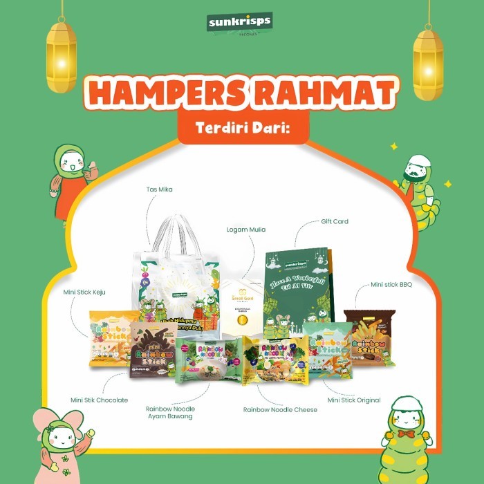 

New! Hampers cemilan anak sehat I paket lebaran by Sunkrisps - Hampers Rahmat Idul Fitri