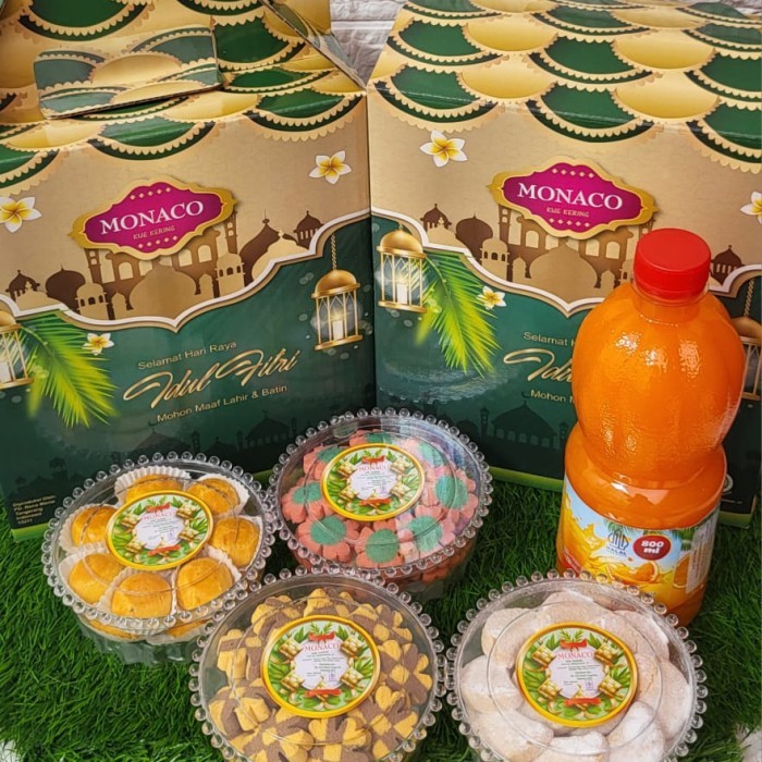 

New! Monaco sirup - Paket kue lebaran bundling sirup Idul Fitri