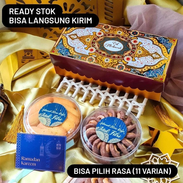 

New! Parsel Kue Kering Lebaran Hampers Idul Fitri Ramadan - Hijau Idul Fitri