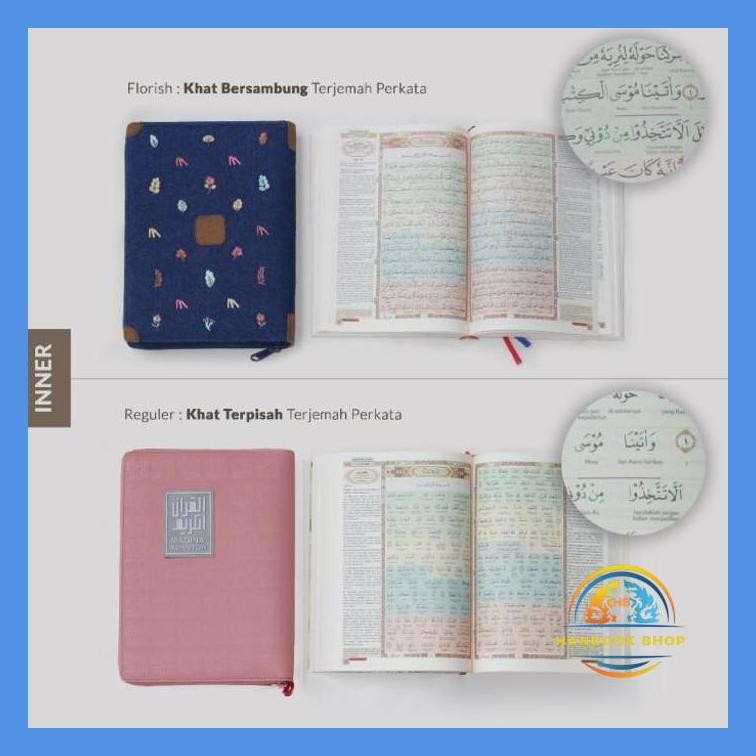 AL QURAN/ALQURAN HAFALAN TERJEMAH TAJWID MADINAH USTMANI RESLETING A5