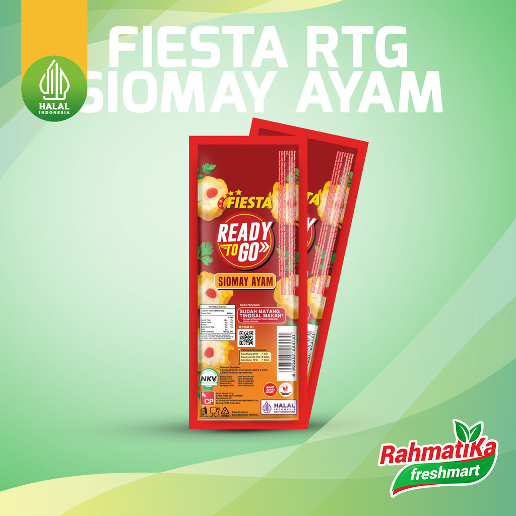 

Fiesta Ready To Go Siomay Ayam 54 gr