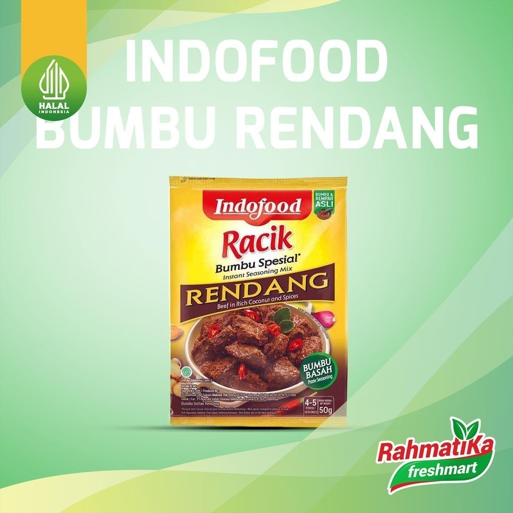 

Indofood Bumbu Instan Rendang 50 gr