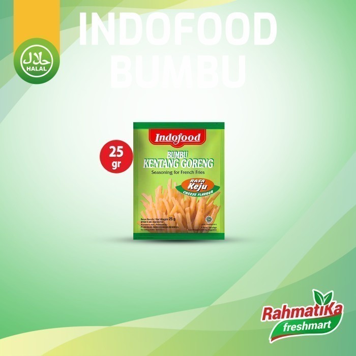 

Indofood Bumbu Seasoning Kentang Goreng Rasa Keju 25 gram