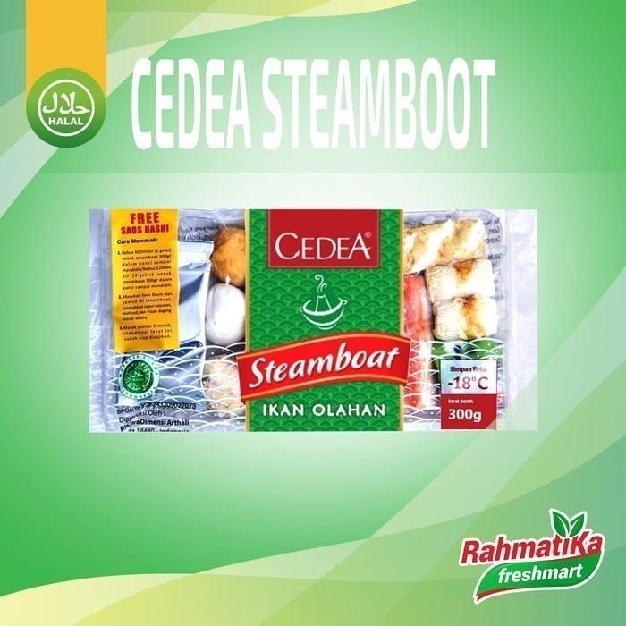 

Cedea Steamboat / Ikan Olahan Cedea 300 gram (Frozen Food)