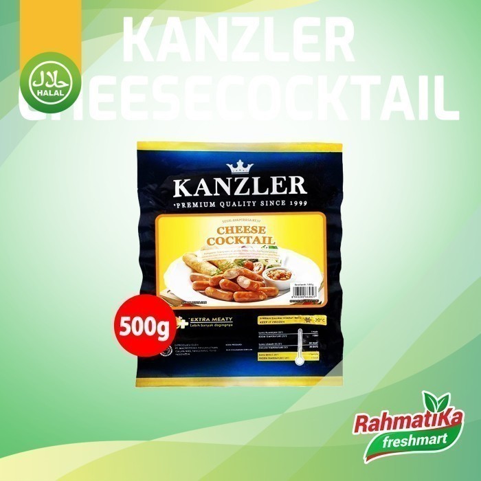 

Kanzler Sosis Ayam Rasa Keju - Cheese Cocktail 500 gram