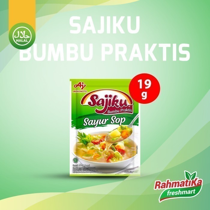 

Sajiku Bumbu Praktis Sayur Sop 19 gram