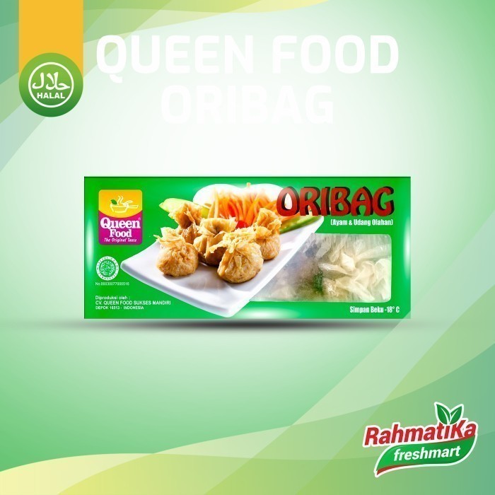 

Queen Food Oribag Ayam dan Udang Olahan Polos 220 gram
