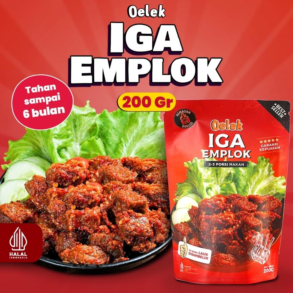 

IGA EMPLOK BY OELEK - IGA SAMBAL/IGA MERECON/PSENG IGA 200 GR