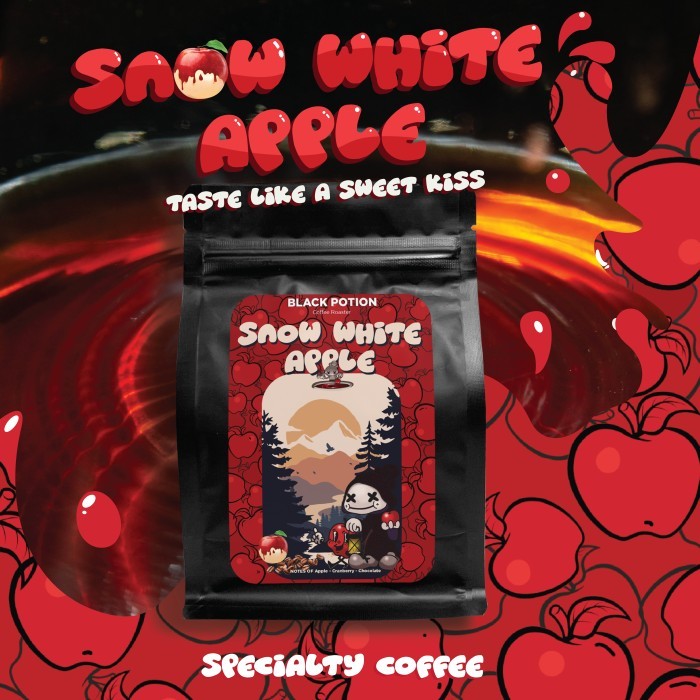 

Snow White Coffee (200 Gram) Roasted Beans Specialty Coffee Biji Kopi