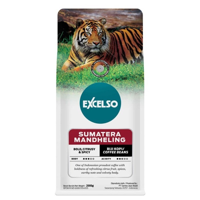 

Excelso Sumatera Mandheling - Biji Kopi 200 Gr