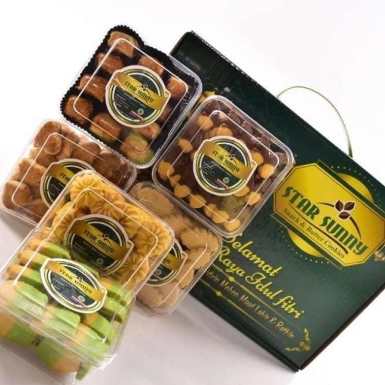 

PROMO Parsel Kue Lebaran Parcel Kue Kering Hampers Idul Fitri - Box Reguler