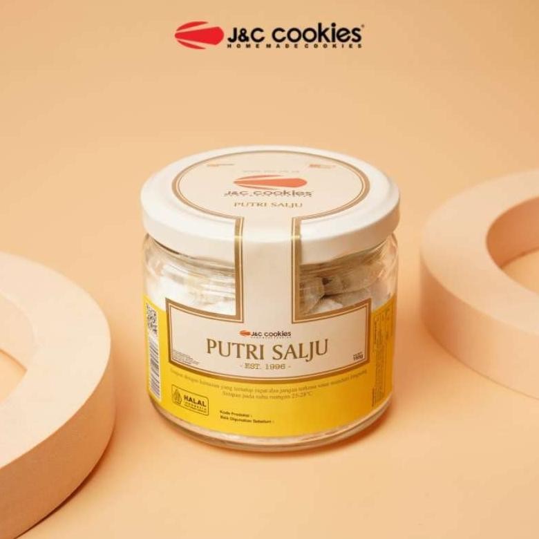 

Kue Putri Salju Kue Kering JNC Cookies Kue Lebaran Toples Jar Kaca J&