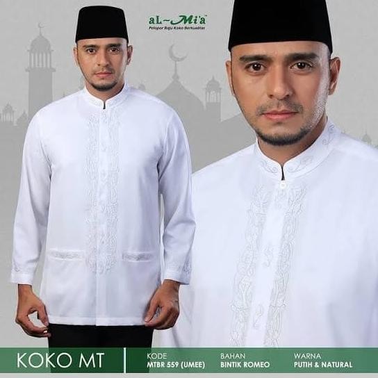 Baju koko al-Mia MT (kualitas di atas al-Mia Premium)