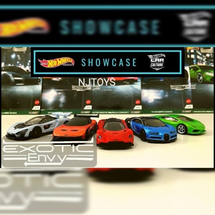 HOT WHEELS CAR CULTURE EXOTIC ENVY FULLSET