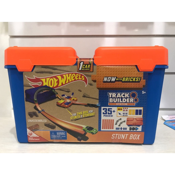 HOT WHEELS STUNT BOX TRACK BUILDER HOTWHEELS HW LEGO COMPATIBLE