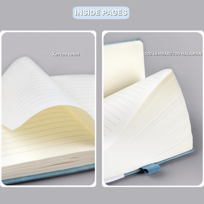 

WS NOTEBOOK MINI POCKET A7/A6 BUKU CATATAN KECIL BOOK AESTHETIC PORTABLE BUKU TULIS