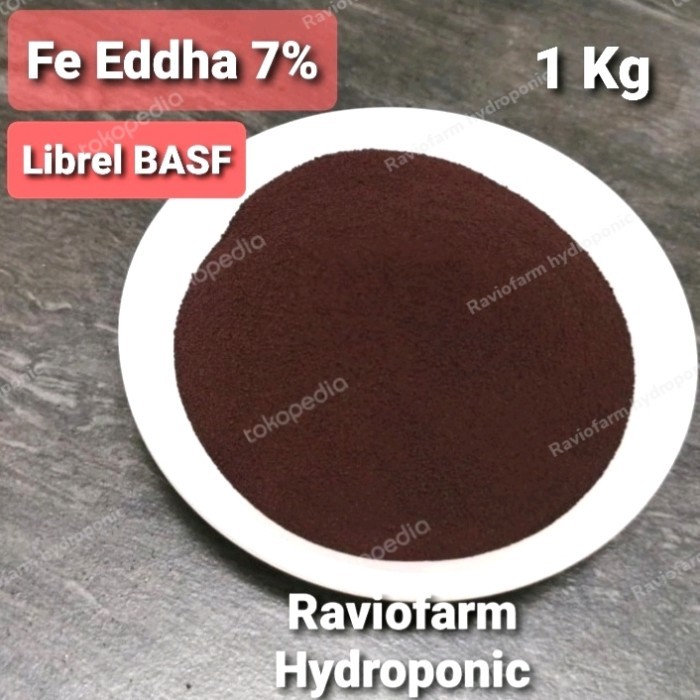 Pupuk Mikro Fe Eddha 7% Librel BASF (fe hi) 1 Kg