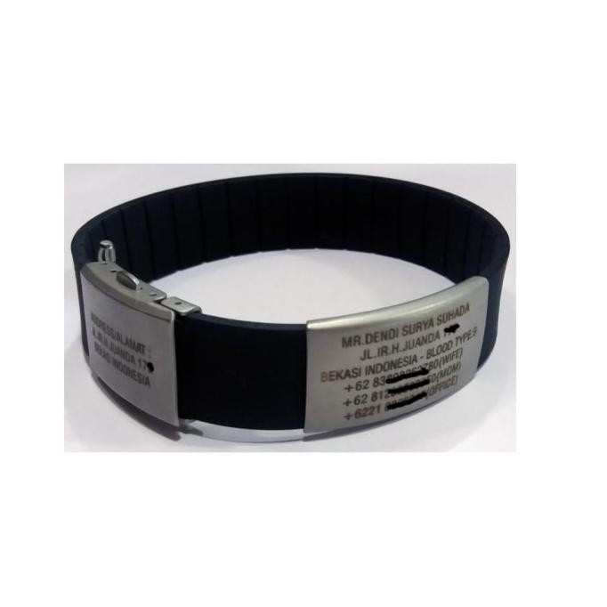 Gelang Identitas|id Sport|Gelang Kecemasan|Gelang Lansia/Pikun|Gelang