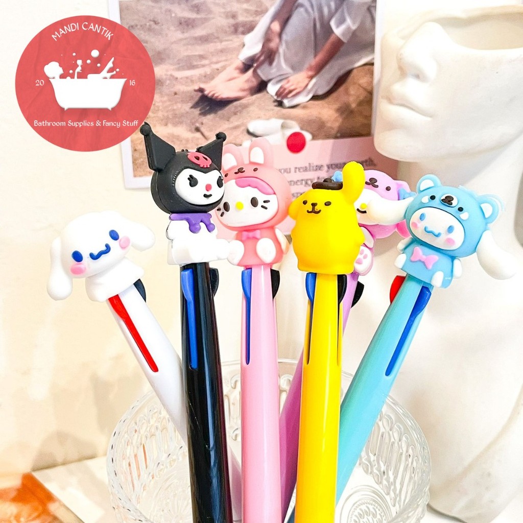 

Promo Pulpen 3 Warna Sanrio Tinta Hitam Biru Merah Souvernir Cod Termurah Bagus Lucu Imut Alat-Alat