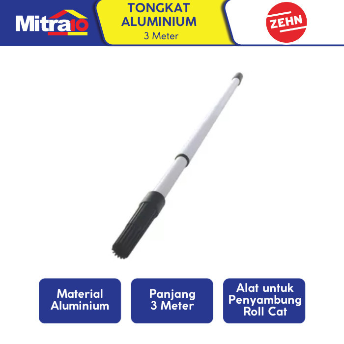 Zehn Stik Kolam Aluminium Extension Pole 3 M