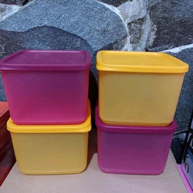 

Tupperware Medium Summer 1L / Medium Tropical (4Pcs) Toples Lebaran Medium Happy Time Original Dan Terpercaya