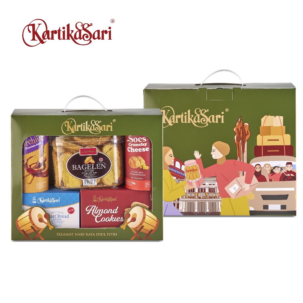 

BEST DEALS Kartika Sari Hampers 5s - Parcel Lebaran Kue