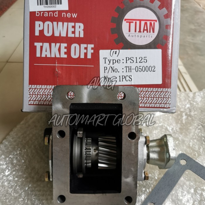 pto dump truk canter ps110 ps125 gigi miring