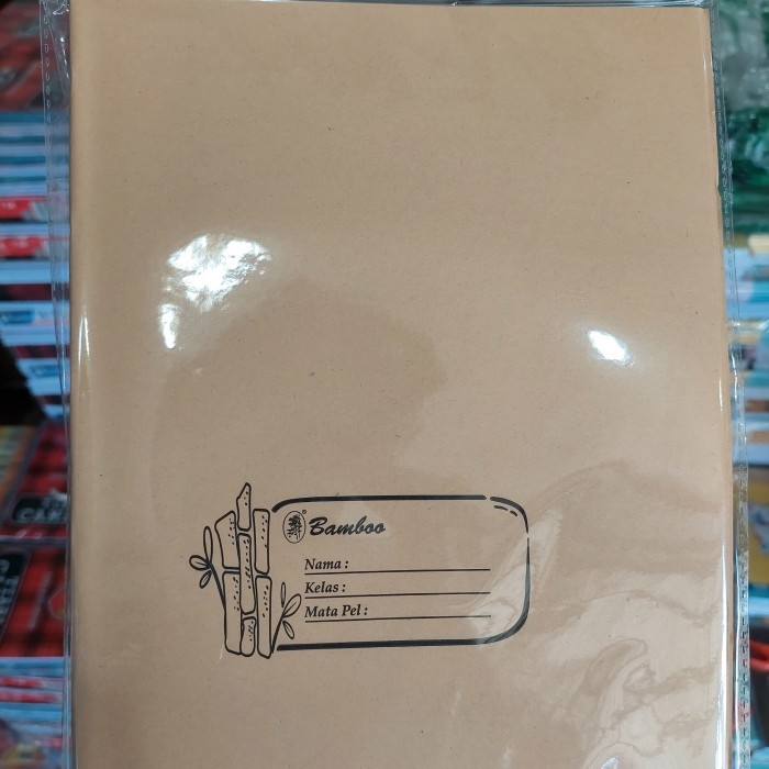 

BERGARANSI SAMPUL BUKU COKLAT BOXI / CAMPUS / DENGAN NAMA / ISI 20 LEMBAR KODE 1240