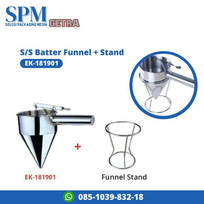Batter Funnel Getra / Funnel Corong Tuang Adonan Kue EK-181901