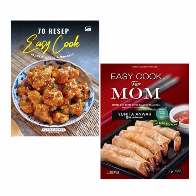 

Terlaris Buku Resep Masakan " Easy Cook For Mom Yunita Anwar Ready Stok