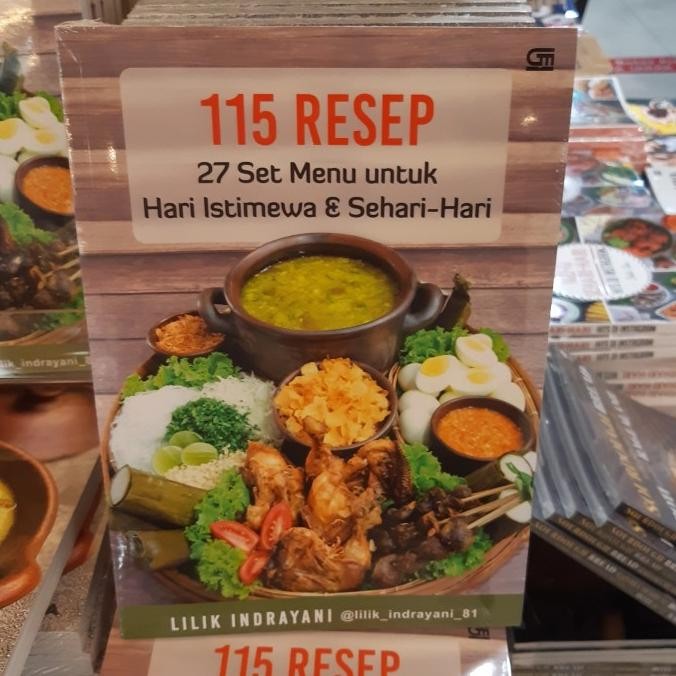 

Terlaris Buku 115 Resep 27 Set Menu Untuk Hari Istimewa Dan Sehari Hari Lilik Ready Stok