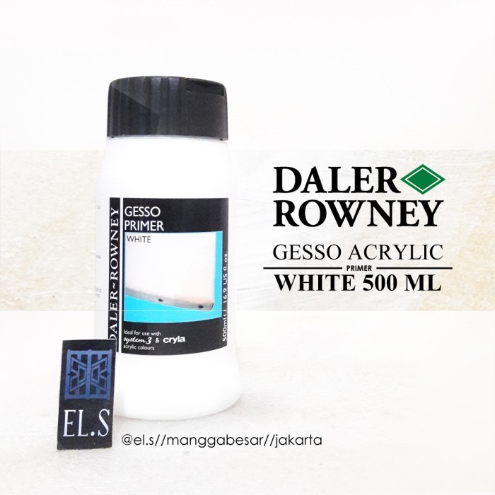 

Daler Rowney Gesso Acrylic White 500 Ml ( Cat Akrilik ) Terlaris