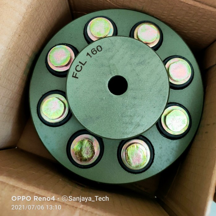 TERBARU - Kopling FCL 160 Taiwan flexible coupling FCL160