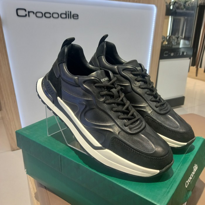 Sepatu Crocodile Ori Infort Moodel Casual Bahan Kulit Elegan 5355-9