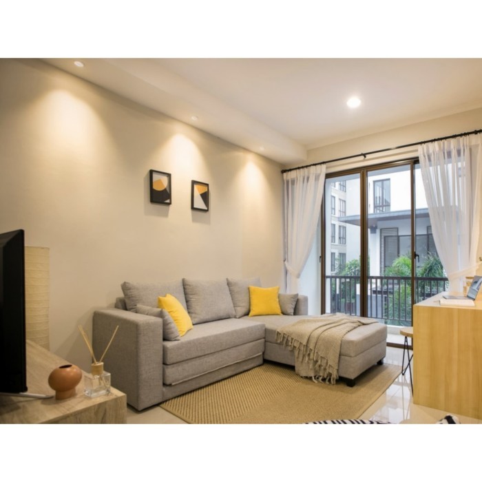 Sofa L Bed Lantai
