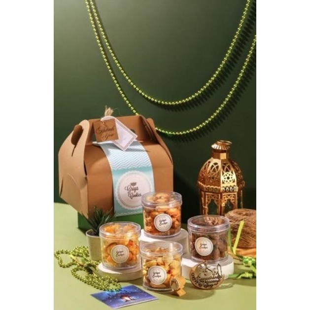 

New Arrival, Hampers Kue Kering Lebaran Griya Cookies Paket Big