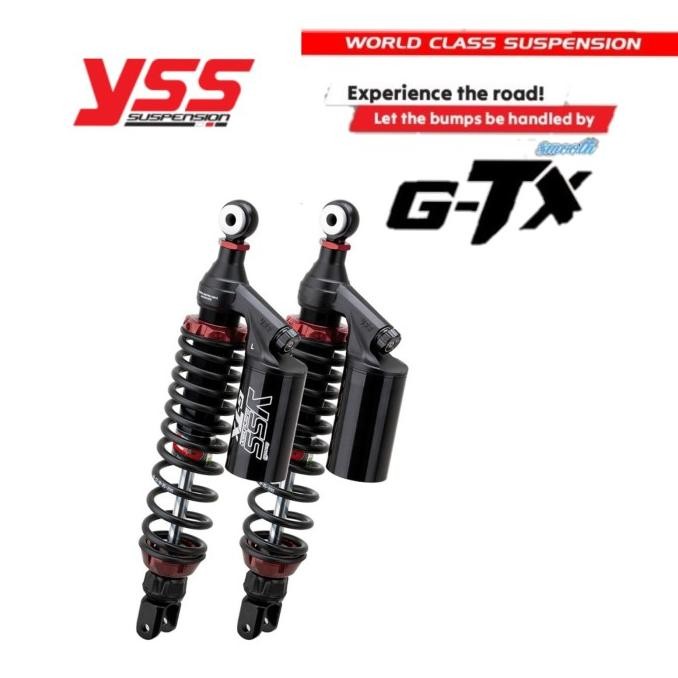YSS G-Tx PCX160 365mm Twin shock YSS GTX smooth Black series