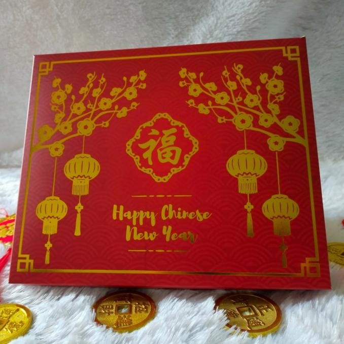 

Promo Dus Box Kotak Hampers Kue Imlek COD
