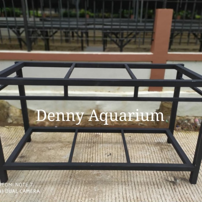 RAK AQUARIUM BESI HOLO 4x4 UKURAN 120x50cm