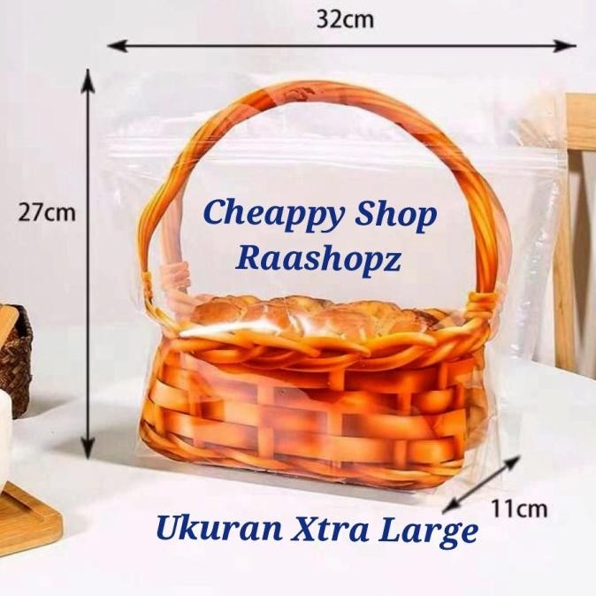 

Promo 100pcs plastik cookies Xtra Large - Special Order COD