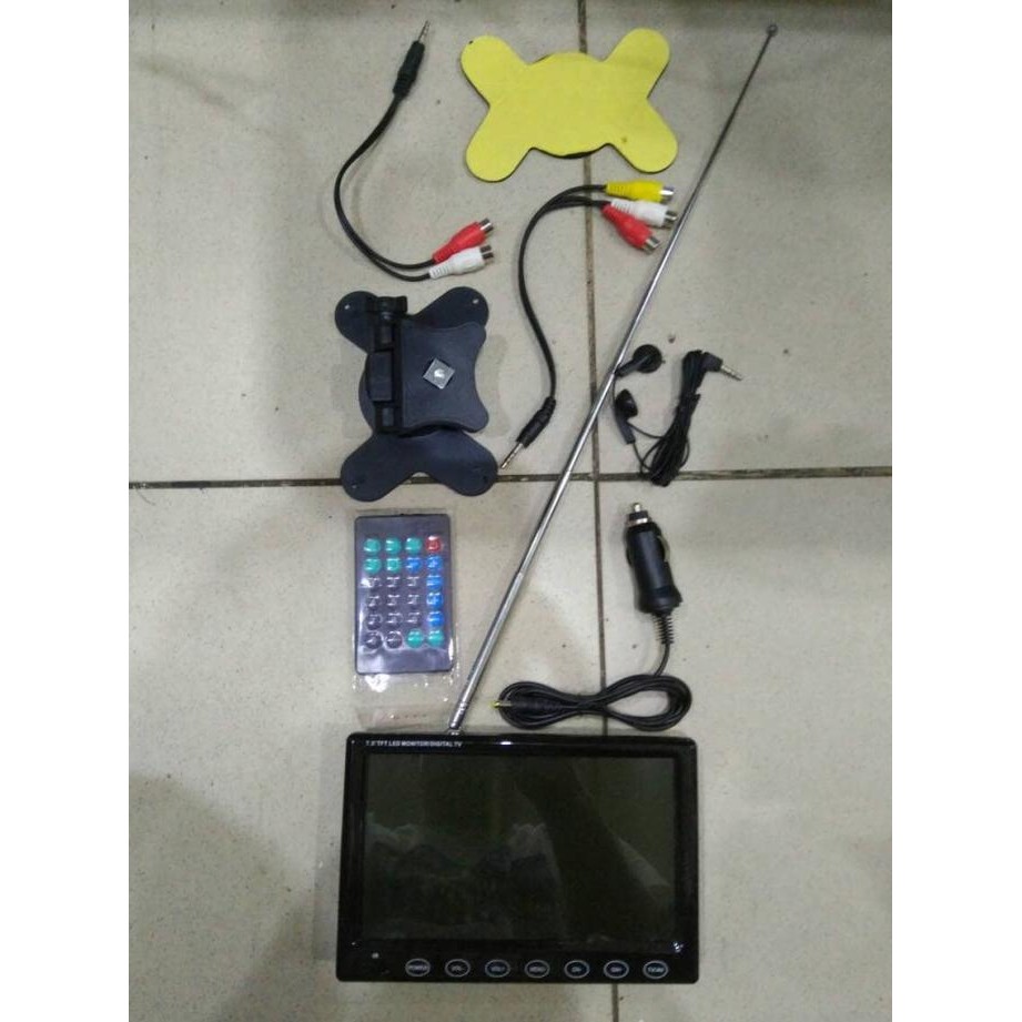 Promo on dash TV, monitor 7inch COD