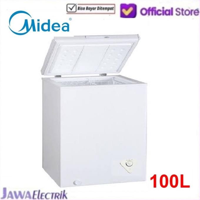 Sale Chezt Frezzer/Frezzer Box Midea Hs 129C Kapasitas 100 Liter