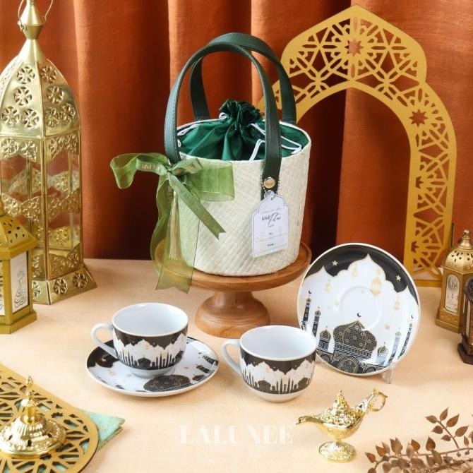 

Hot Promo!, Parsel Ramadhan Keranjang Cangkir Set Lalunee Spesial