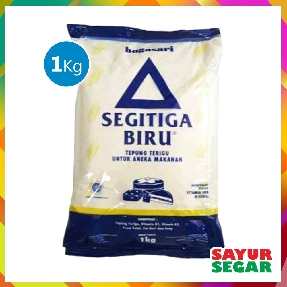 

Bogasari Tepung Terigu Segitiga Biru [1Kg]