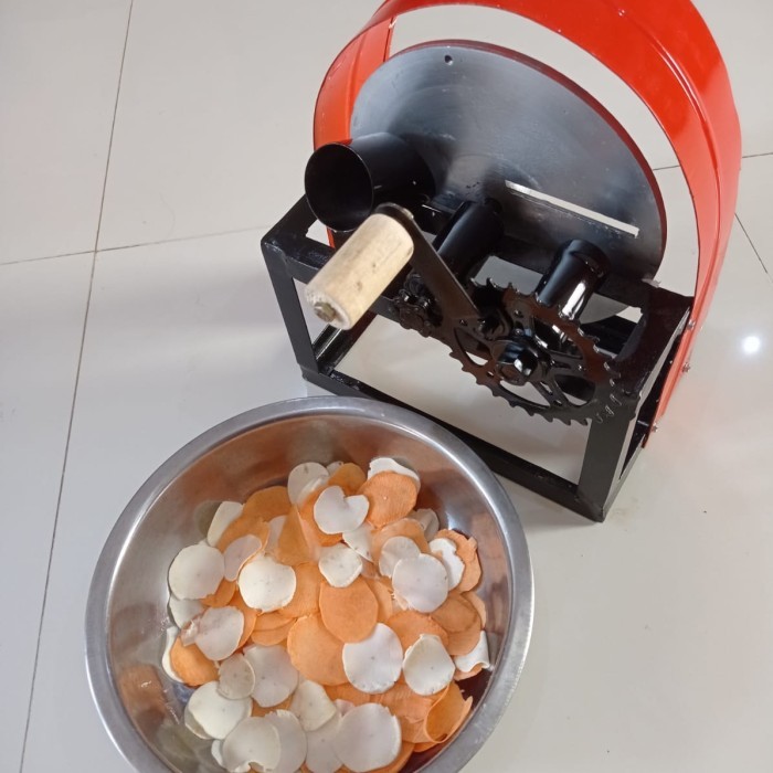 

STOK TERBATAS ALAT PEMOTONG KERIPIK PISANG UBI SINGKONG WORTEL MANUAL MODEL BARU