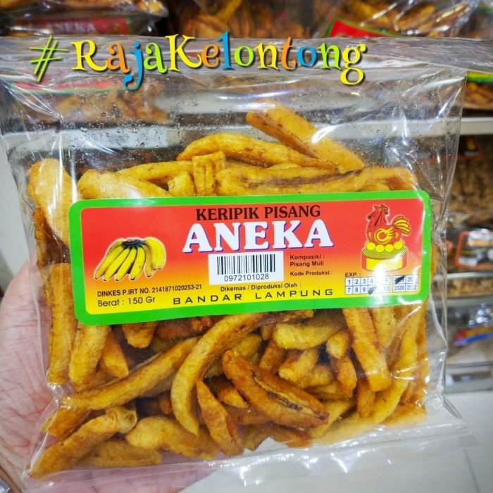 

TERLENGKAP Keripik Pisang Muli Oven aneka yenyen lampung 130 gram kripik