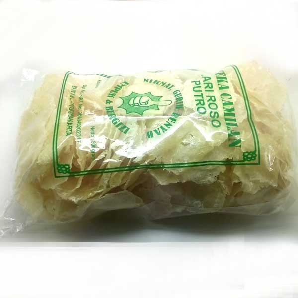

NEW Keripik / Emping Garut Mentah Rasa Gurih [Khas Bantul Jogja]